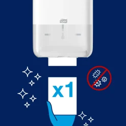 Dispenser til Toiletpapir i ark Tork 556008 - sort