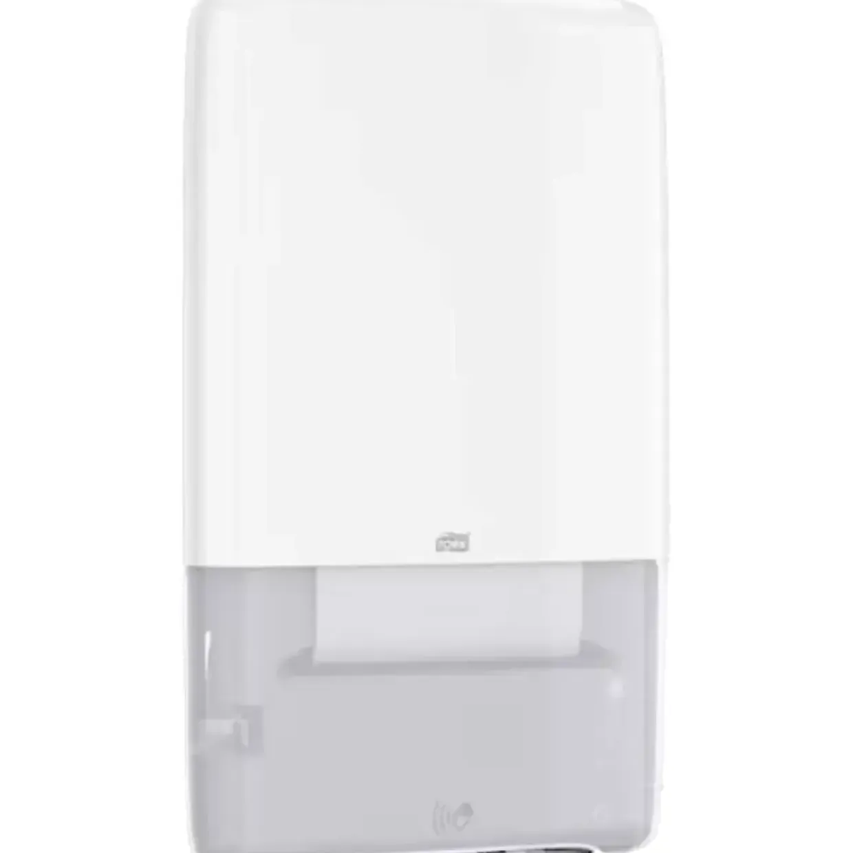 Dispenser, Tork H5, 10x37,9x64,5cm, sort, plast, til hånklædeark, automatisk