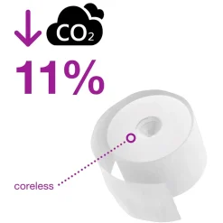 Dispenser Tork 558048 Midsize Twin T7 sort til toiletpapir uden paphylse