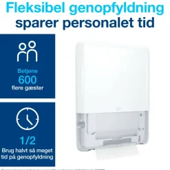 Dispenser Tork 552550 Peakserve Mini Continous H5 Hvid