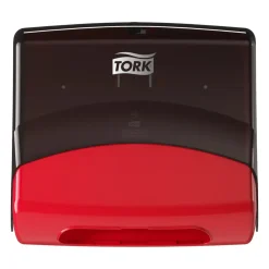 Dispenser Tork 654008 Top-Pak - sort og rød