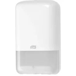 Dispenser Tork T3 556000 til toiletpapir i ark hvid