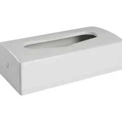 Dispenser 27 x 14 cm, Abena, til ansigtsservietter, hvid, plast,