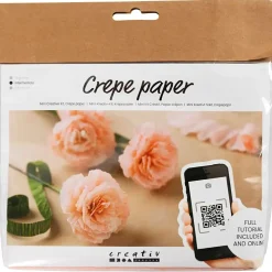 DIY Kit Crepepapir Nelliker Stræk crepe: 180% 105 g