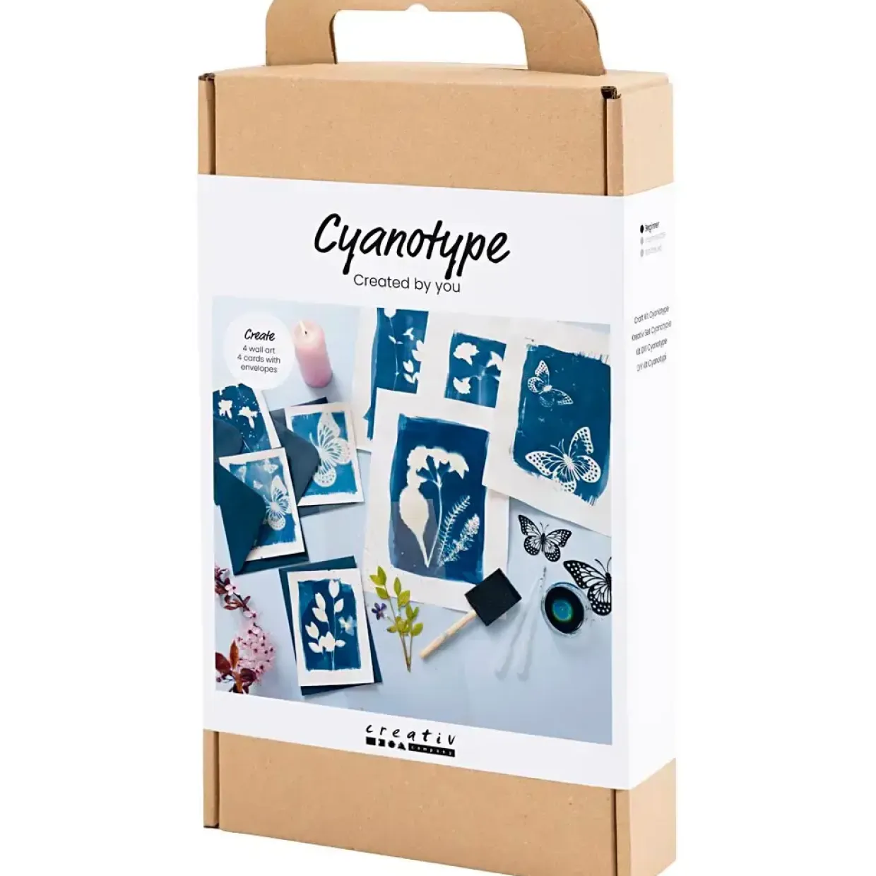DIY Kit Cyanotypi, blå - 1 pk