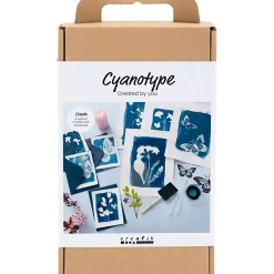 DIY Kit Cyanotypi, blå - 1 pk
