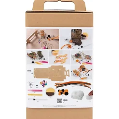 DIY Kit Dekoration, Insekter, orme og gravsten, ass. farver