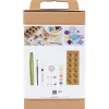 DIY Kit Æggebakke blomster, Blomster, pastelfarver - 1 pk