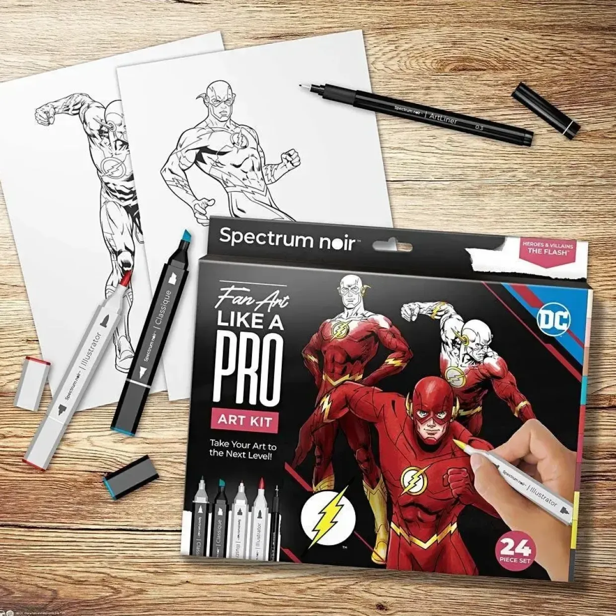 DIY Kit Illustration Flash ass. farver