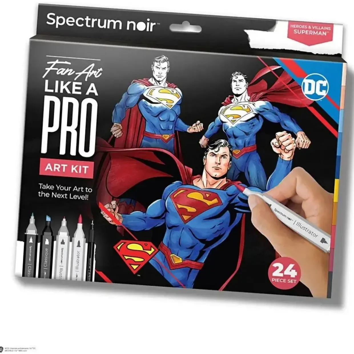 DIY Kit Illustration Superman ass. farver
