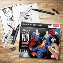 DIY Kit Illustration Superman ass. farver