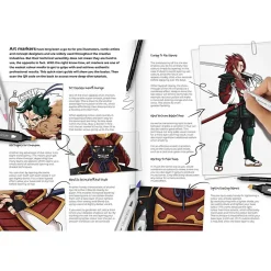 DIY Kit Illustration Way of the Samurai ass. farver