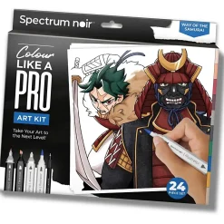 DIY Kit Illustration Way of the Samurai ass. farver