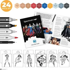 DIY Kit Illustration Wonder Woman ass. farver