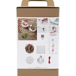 DIY Kit Julekugler, Rørperler