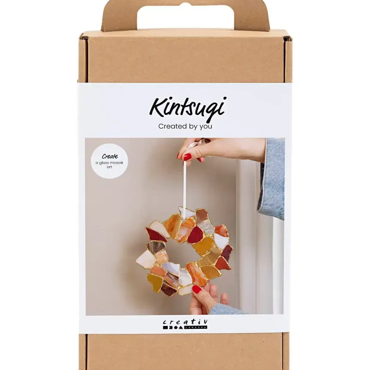 DIY Kit Kintsugi, Ophæng, ass. farver - 1 pk