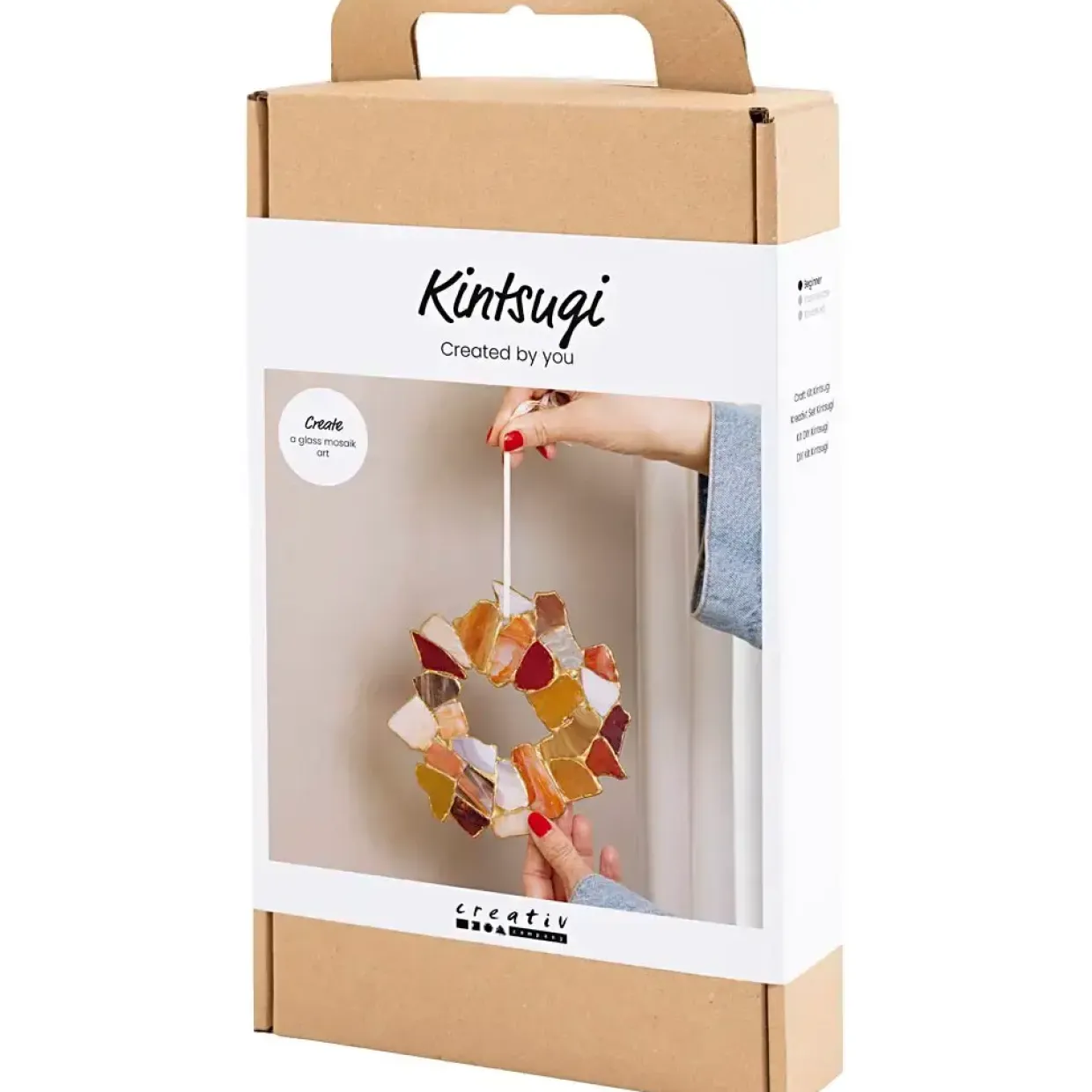 DIY Kit Kintsugi, Ophæng, ass. farver - 1 pk