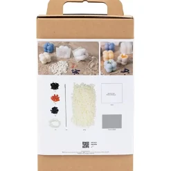 DIY Kit Lysstøbning - Bubble soyalys - mix farver - 6 stk