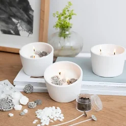 DIY Kit Lysstøbning | Rose, beige, hvid, creme | 1 pk.