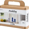 DIY Kit Mini Modellering Lysestage ultra marine
