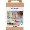 DIY Kit Oliepastel | Blomster, ass. farver | 1 pk.