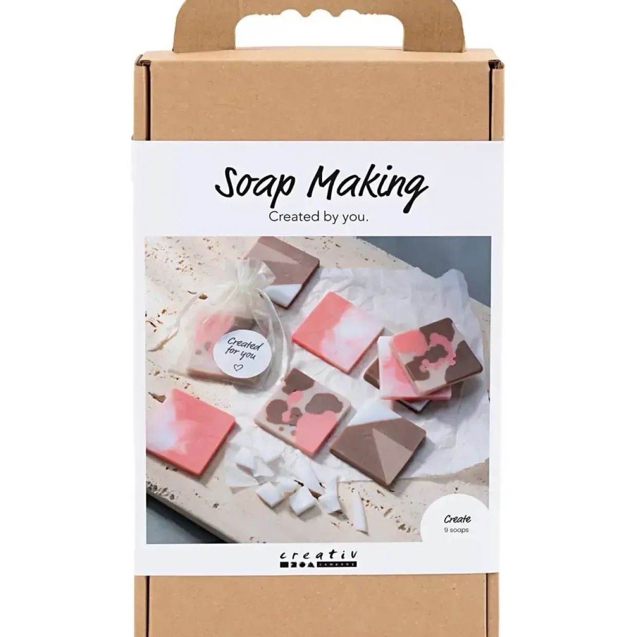 DIY Kit Sæbefremstilling | firkanter | 1 pk.