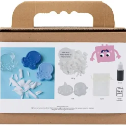 DIY Kit Sæbefremstilling, Havdyr, blå, 1 pk.