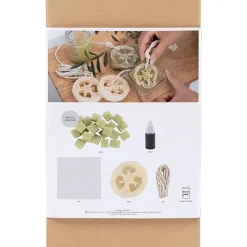 DIY Kit Sæbefremstilling | Loofah, olivengrøn | 1 pk.