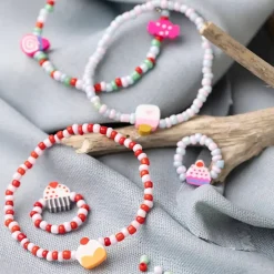 DIY Kit Smykker Elastikarmbånd og ring