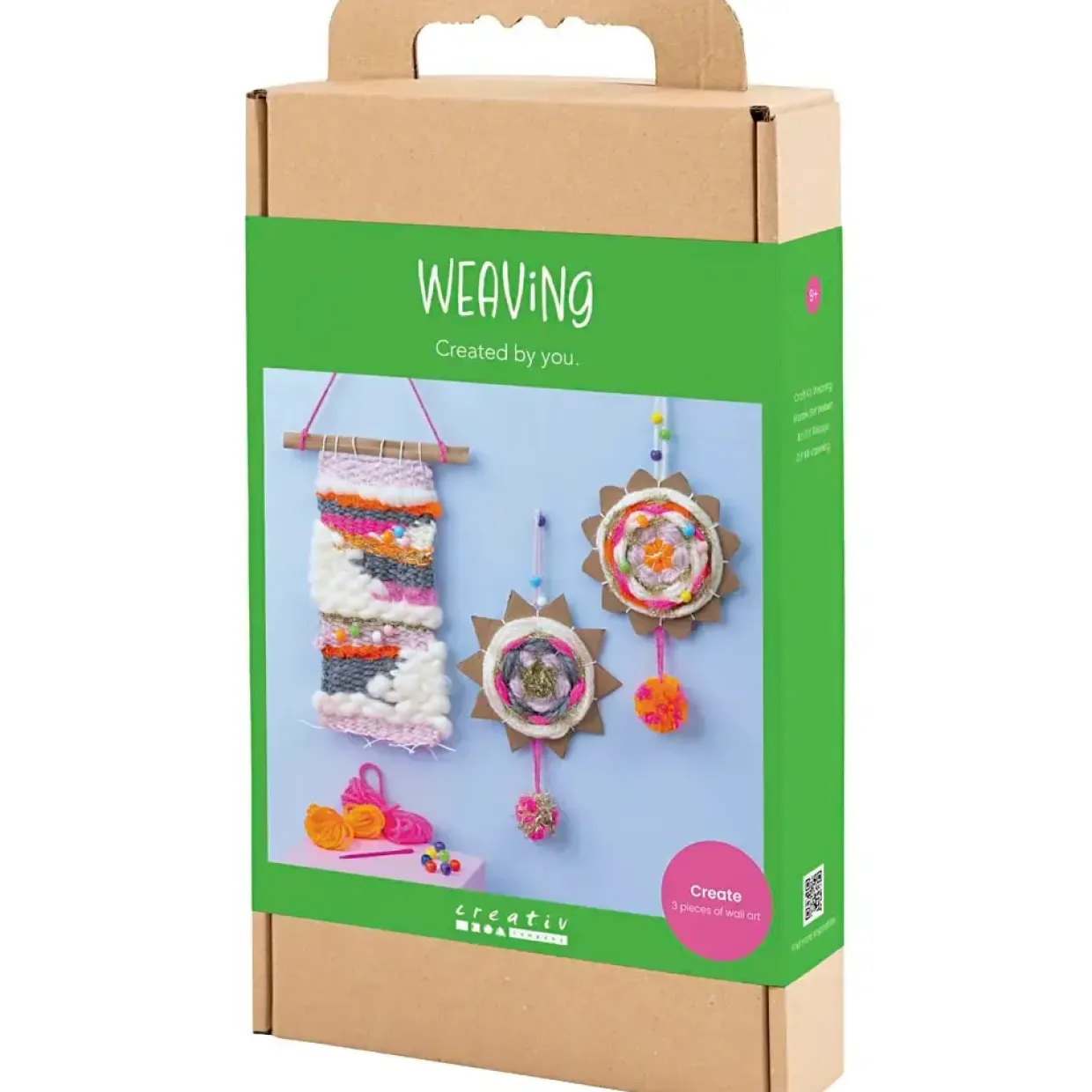 DIY Kit Vævning | Vægophæng, ass. farver | 1 pk.