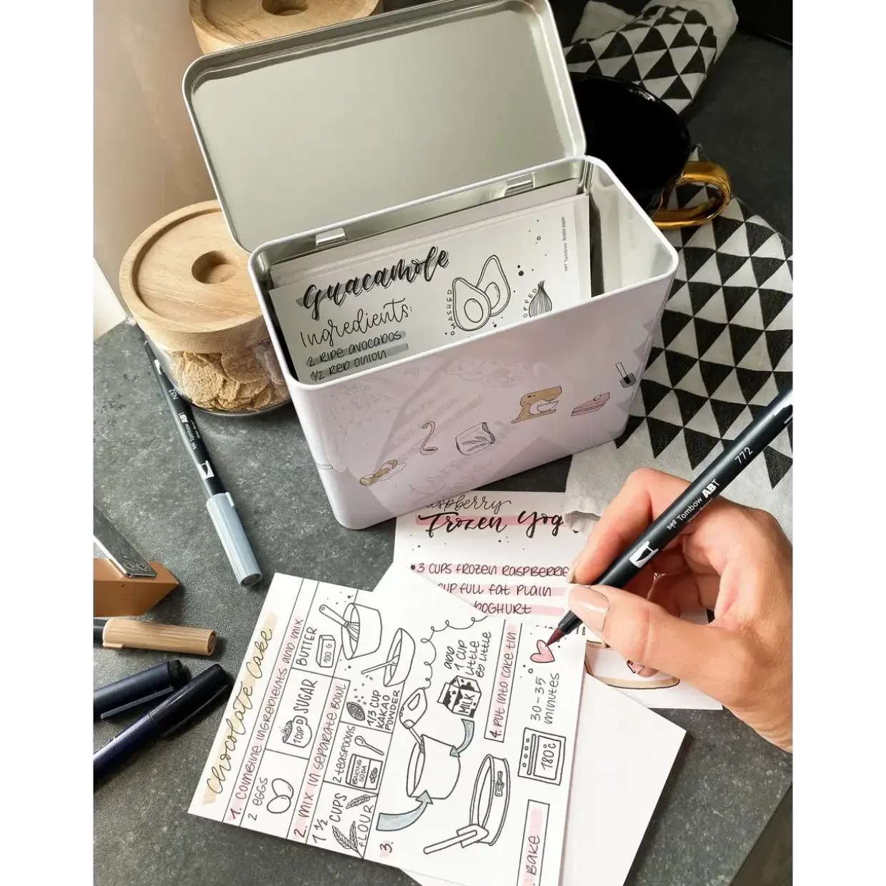 DIY Recipe Kit opskriftssæt Tombow (7)