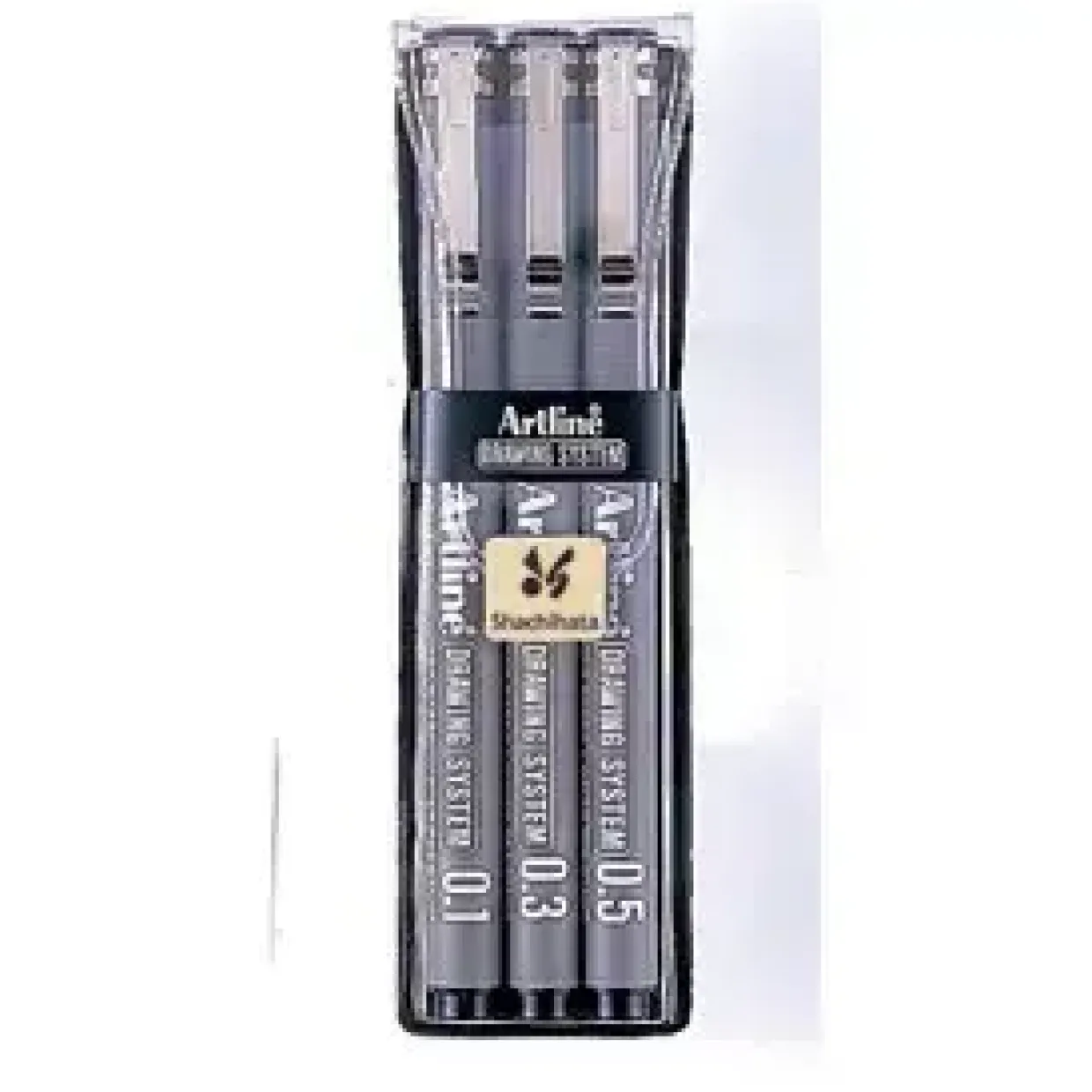 Drawing System Artline 3-sæt sort