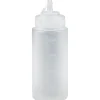 Dressingflaske, ABENA Cater-Line, 6 stk 450 ml, klar, PE/PP, med mål