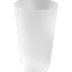 Drikkeglas - Abena Gastro 50 cl PP - frosted hvid - 96 stk