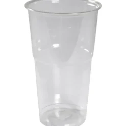 Drikkeglas 14,1cm Ø8,5cm 40 cl klar PLA komposterbar - 1000 stk