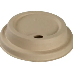 Drikkelåg, ABENA Gastro, Ø9cm, brun, bagasse, WR - 50 stk