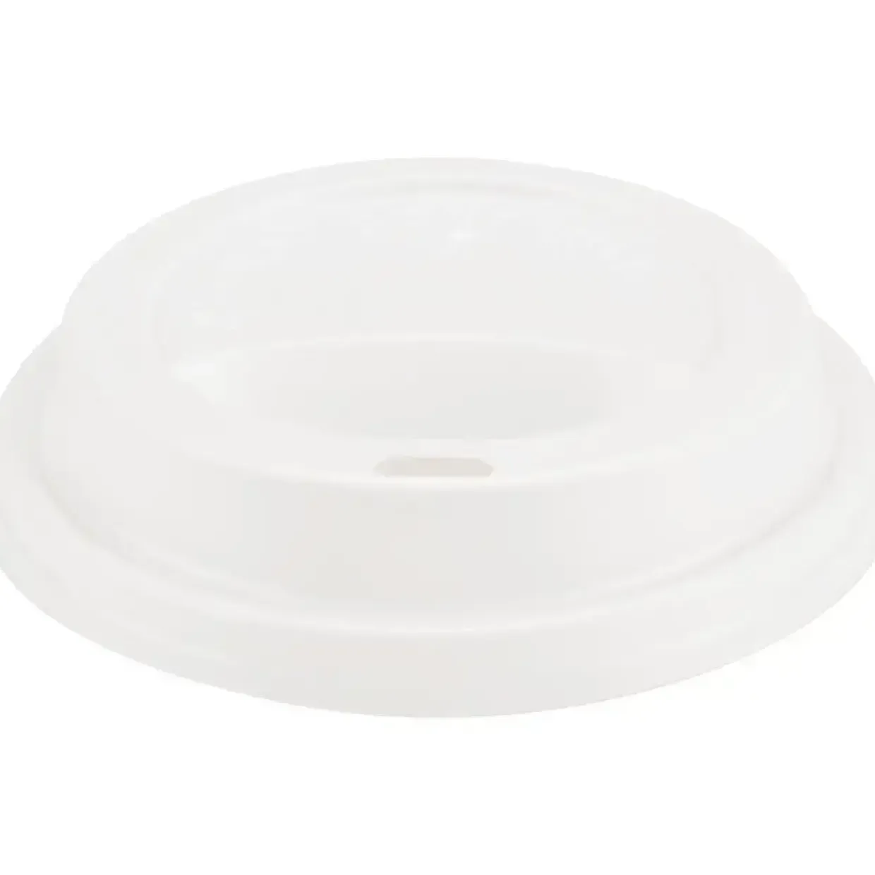 Drikkelåg ABENA Gastro Ø9cm hvid PP - 1000 stk