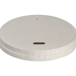Drikkelåg ABENA Gastro Ø8cm hvid papir vandbaseret coating plastfri - 1000 stk