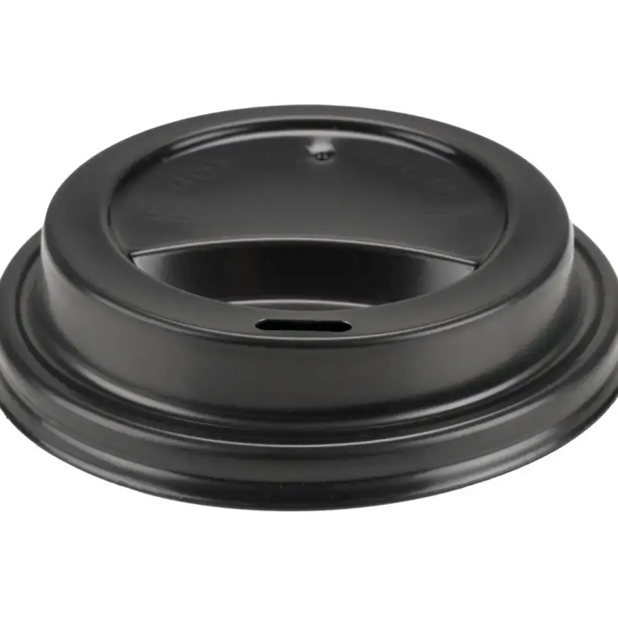 Drikkelåg ABENA Gastro Ø8cm sort PP - 1000 stk