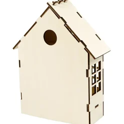 Dukkehus Saml selv karnap H: 24 cm B: 19 cm krydsfiner dybde 6(12,5) cm