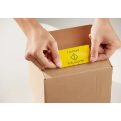 Dymo labels LW 54x101mm Shipping / Name Badge yellow