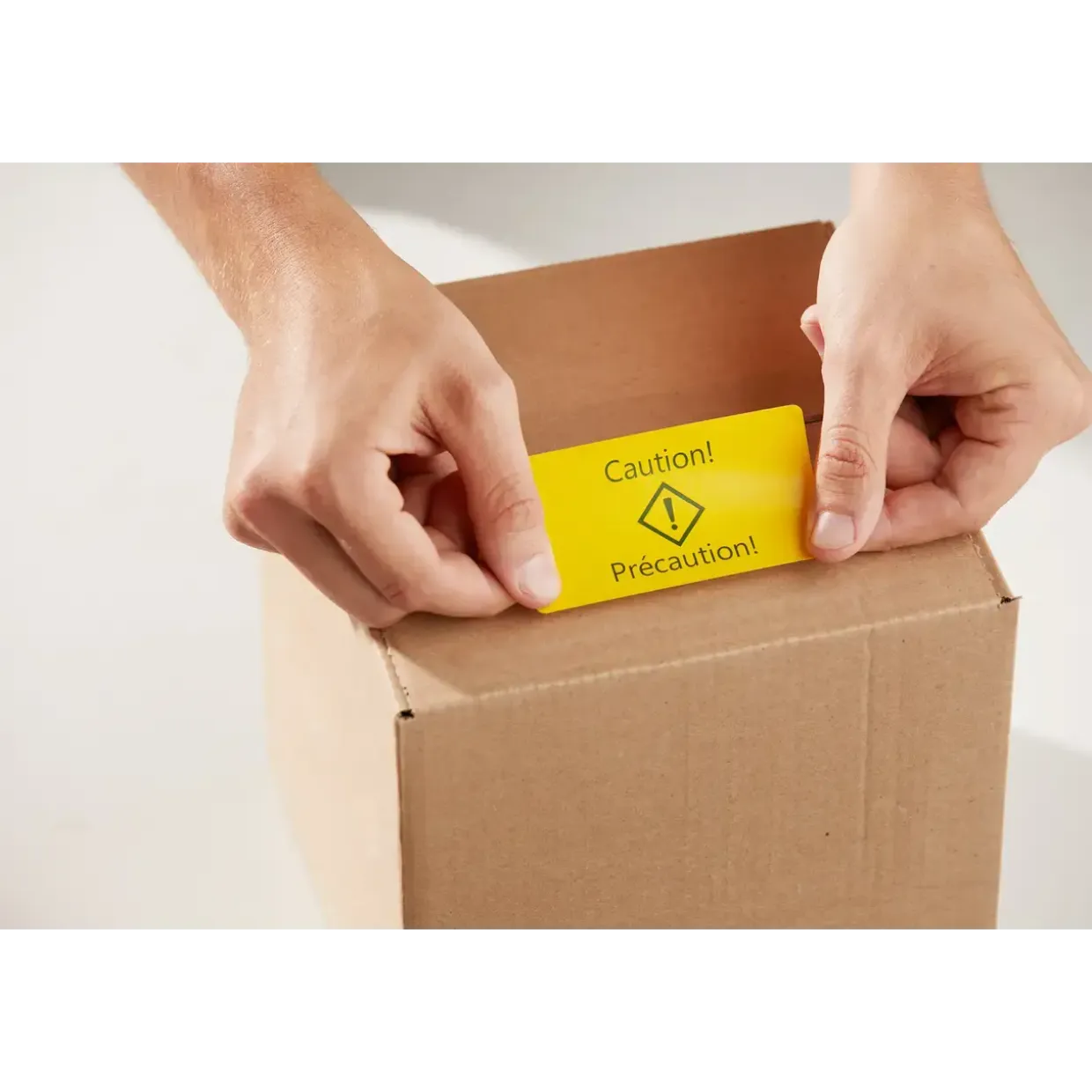 Dymo labels LW 54x101mm Shipping / Name Badge yellow