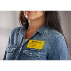 Dymo labels LW 54x101mm Shipping / Name Badge yellow