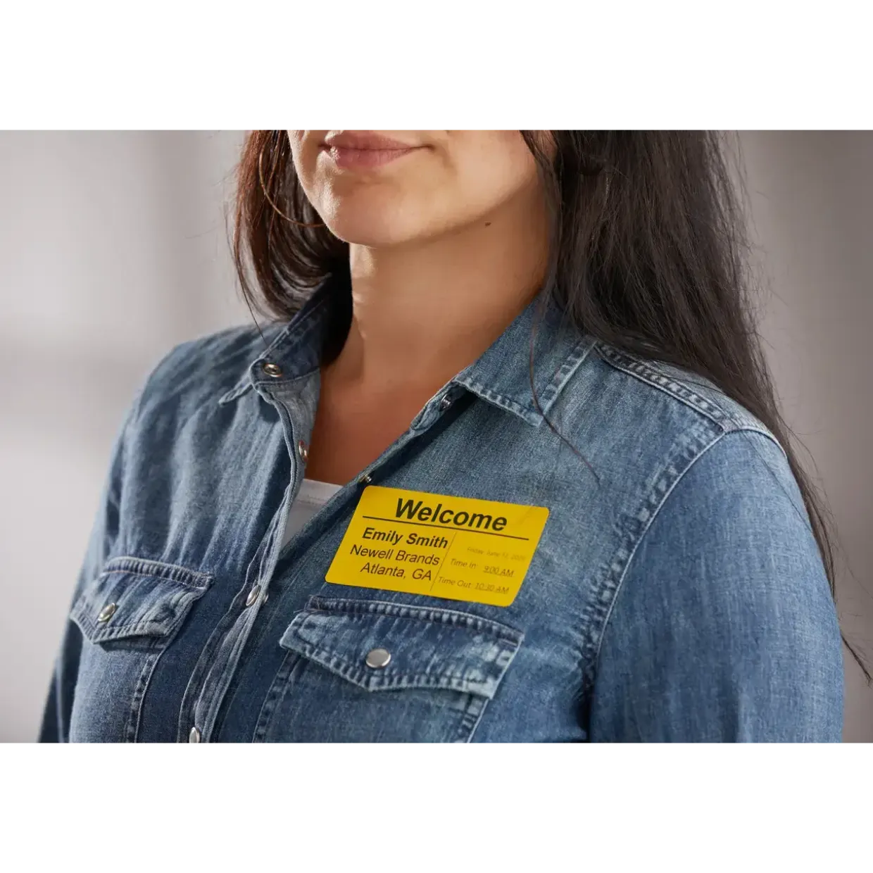 Dymo labels LW 54x101mm Shipping / Name Badge yellow