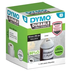 Dymo labels til LabelWriter Durable extra-large shipping 104mmx159mm