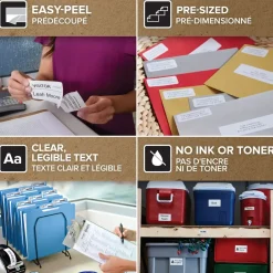 Dymo LabelWriter 102mm X 210mm DHL Labels 6 Rolls of 140 Labels
