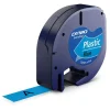 Dymo LetraTag Tape 12mmx4m blå plasttape