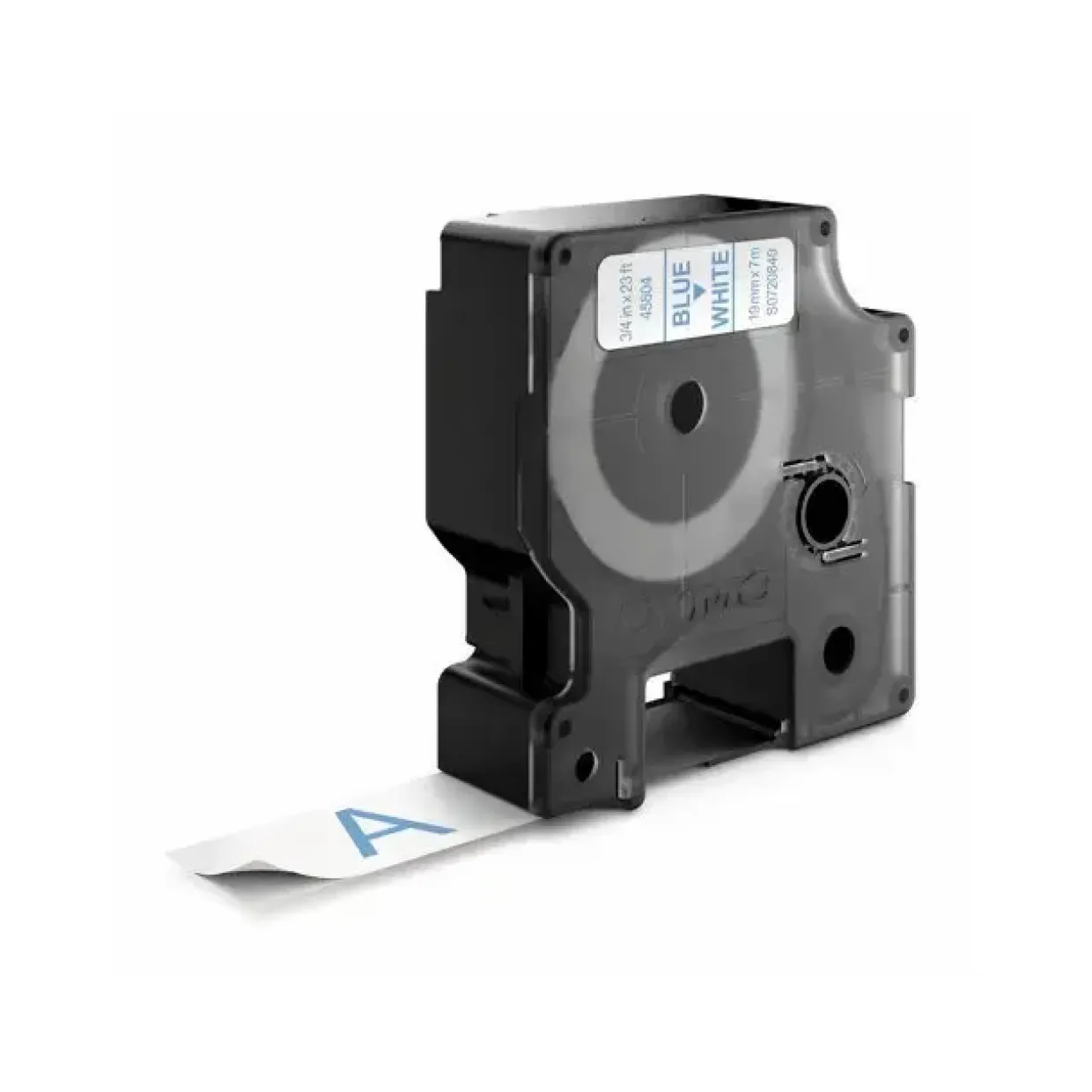 DYMO Tape D1 45804 - Label tape 19 mm blå på hvid