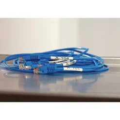 Dymo Tape Rhino 24 mm x 1.5m shrink tube bl/ye