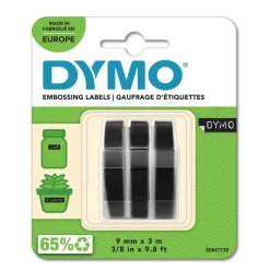 Dymo tape sort 9 mm 3D - 3 ruller
